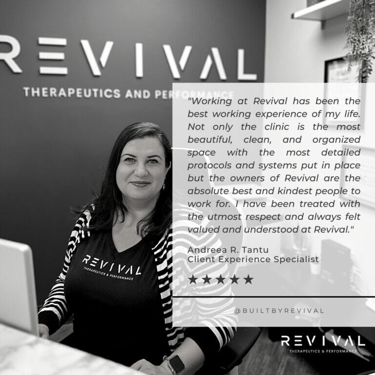 Revival Airdrie, job opportunities, testimonial