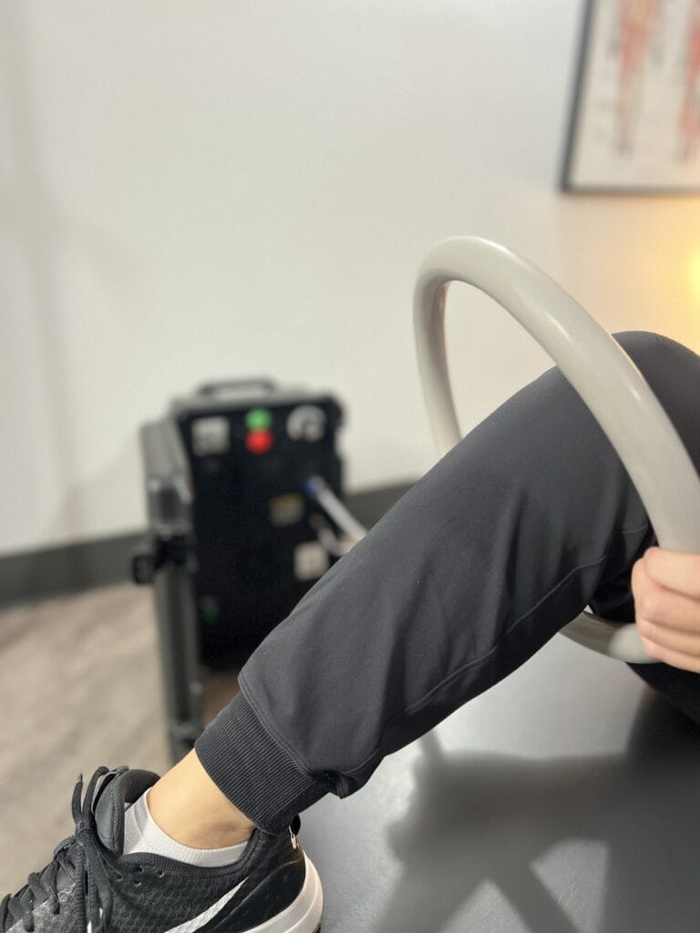 PEMF, knee pain, chronic pain, swelling treatment, revival airdrie, chronic pain treatment, treatment near me, lymphatic treatment